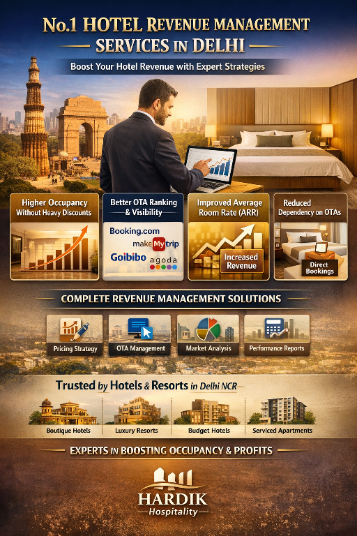 No 1 Hotel Revenue Management Services in Delhi